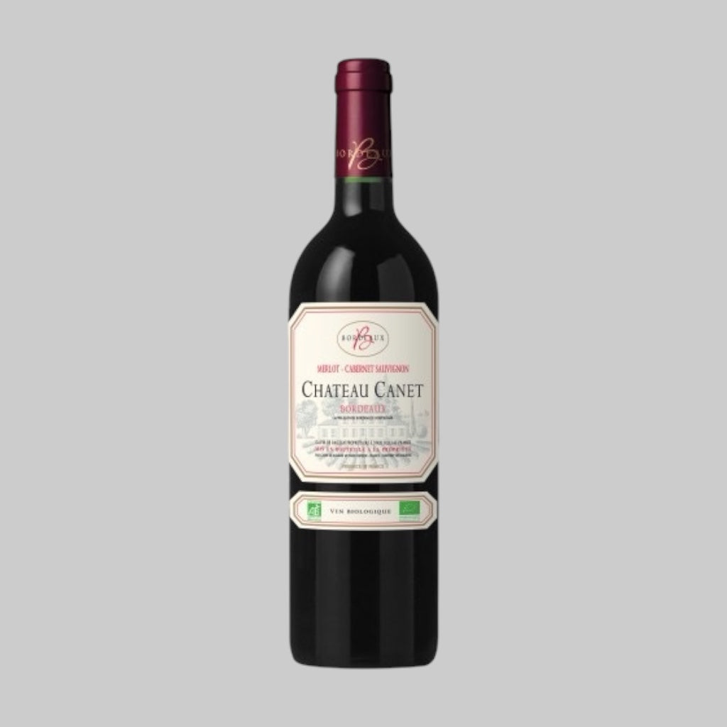 Fleur de Canet AOC Bordeaux Rouge Organic 2021 Bottle 750ml 12.0% | TIME2DRINK